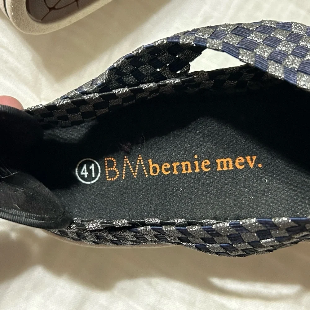 Bernie Mev 41 Basket Weave Woven Wedges US 10